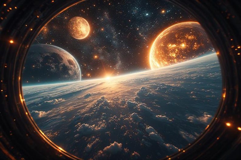 8K 3D-rymdbilder | Filmuniversum, PLR (digital nedladdning) bild 11