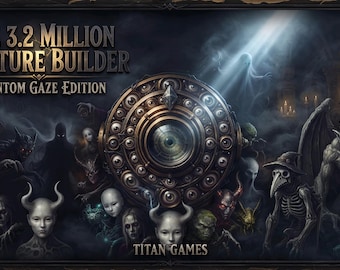 3.2 Million Creature Builder | Gothic Horror, Cyberpunk Visuals (Digital Download)