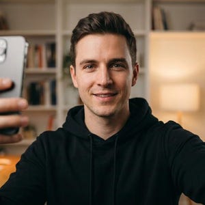 AI-talespersonens ansiktsbytesritning | E-bok för manlig utgåva (digital produkt) bild 4