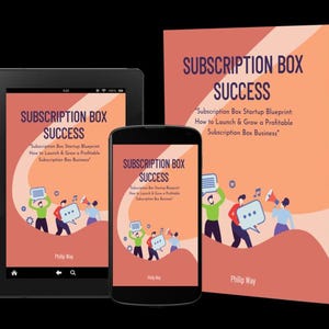 Prenumerationsbox PLR-paket – E-bok, nedladdningssida, 40 reklambilder – Kit med digitala återförsäljningsrättigheter bild 4
