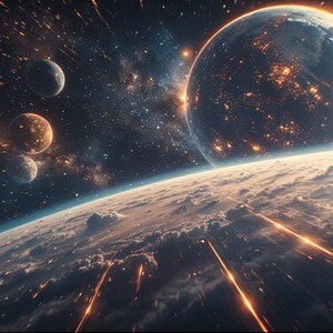 8K 3D-rymdbilder | Filmuniversum, PLR (digital nedladdning) bild 8