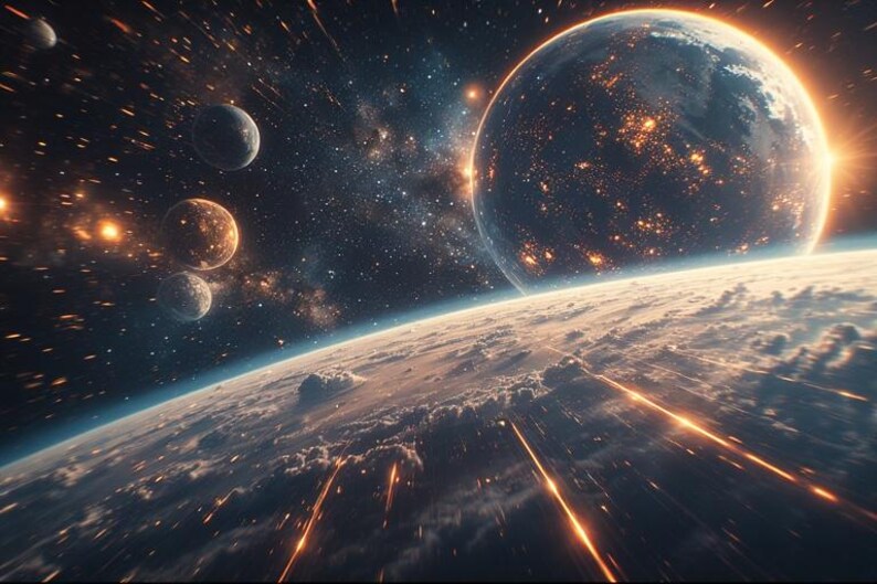 8K 3D-rymdbilder | Filmuniversum, PLR (digital nedladdning) bild 8