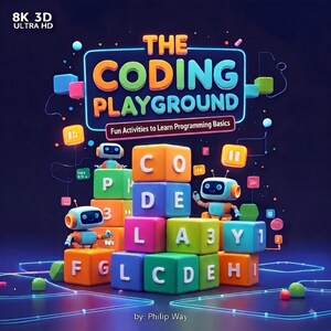 The Coding Playground: Fun Activities to Learn Programming Basics – 14-Chapter Flipbook eBook with PLR Rights