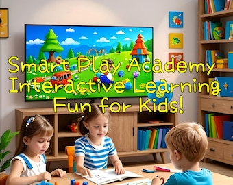 Smart Play Academy: The Ultimate Kids’ Activity Pack Instant Download with PLR Resell Rights