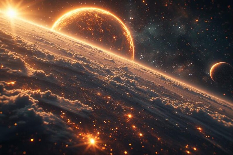 8K 3D-rymdbilder | Filmuniversum, PLR (digital nedladdning) bild 12