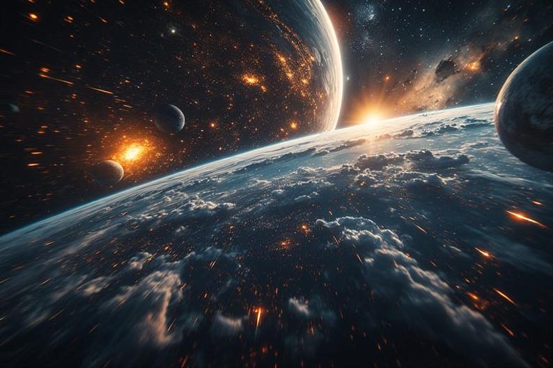 8K 3D-rymdbilder | Filmuniversum, PLR (digital nedladdning) bild 10
