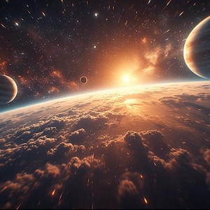 8K 3D-rymdbilder | Filmuniversum, PLR (digital nedladdning) bild 19