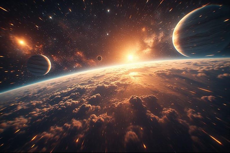 8K 3D-rymdbilder | Filmuniversum, PLR (digital nedladdning) bild 19