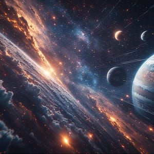 8K 3D-rymdbilder | Filmuniversum, PLR (digital nedladdning) bild 13