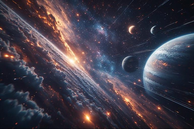 8K 3D-rymdbilder | Filmuniversum, PLR (digital nedladdning) bild 13