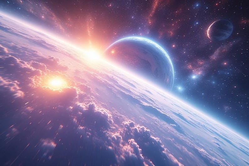 8K 3D-rymdbilder | Filmuniversum, PLR (digital nedladdning) bild 7
