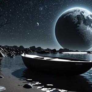 Melt Into The Night 3D Black Sleep Soundtrack with Images and Resale Rights image 2
