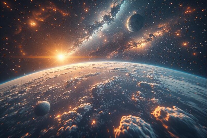 8K 3D-rymdbilder | Filmuniversum, PLR (digital nedladdning) bild 4