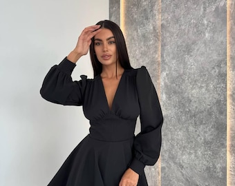 becky g little black dress Danielle Romper Dress – Vestique main image 0