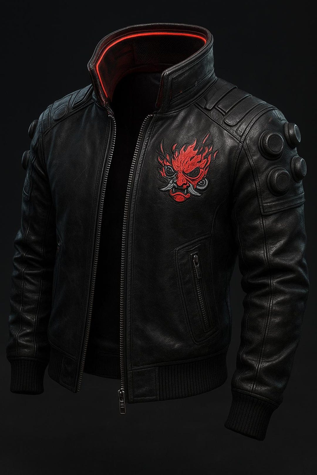 Postapocalyptic Jacket, Cyberpunk Jacket, Distressed Jacket, Burning ...
