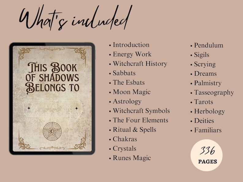 The Ultimate Grimoire Complete Digital Book of Shadows • Spell & Ritual ...