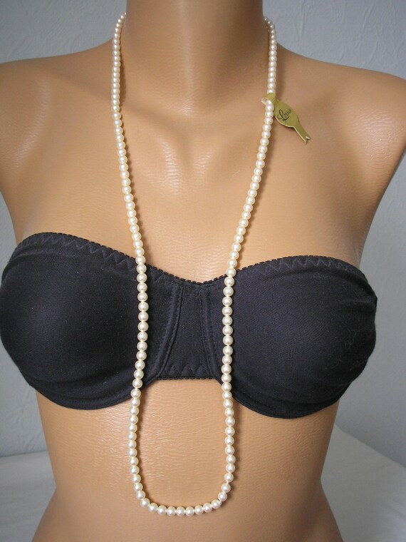 Vintage LOTUS EXTRA LONG Pearl Necklace in Original Box Single Strand Pearls Cream Pearl Necklace Lotus Fashion Pearl Etsy Canada