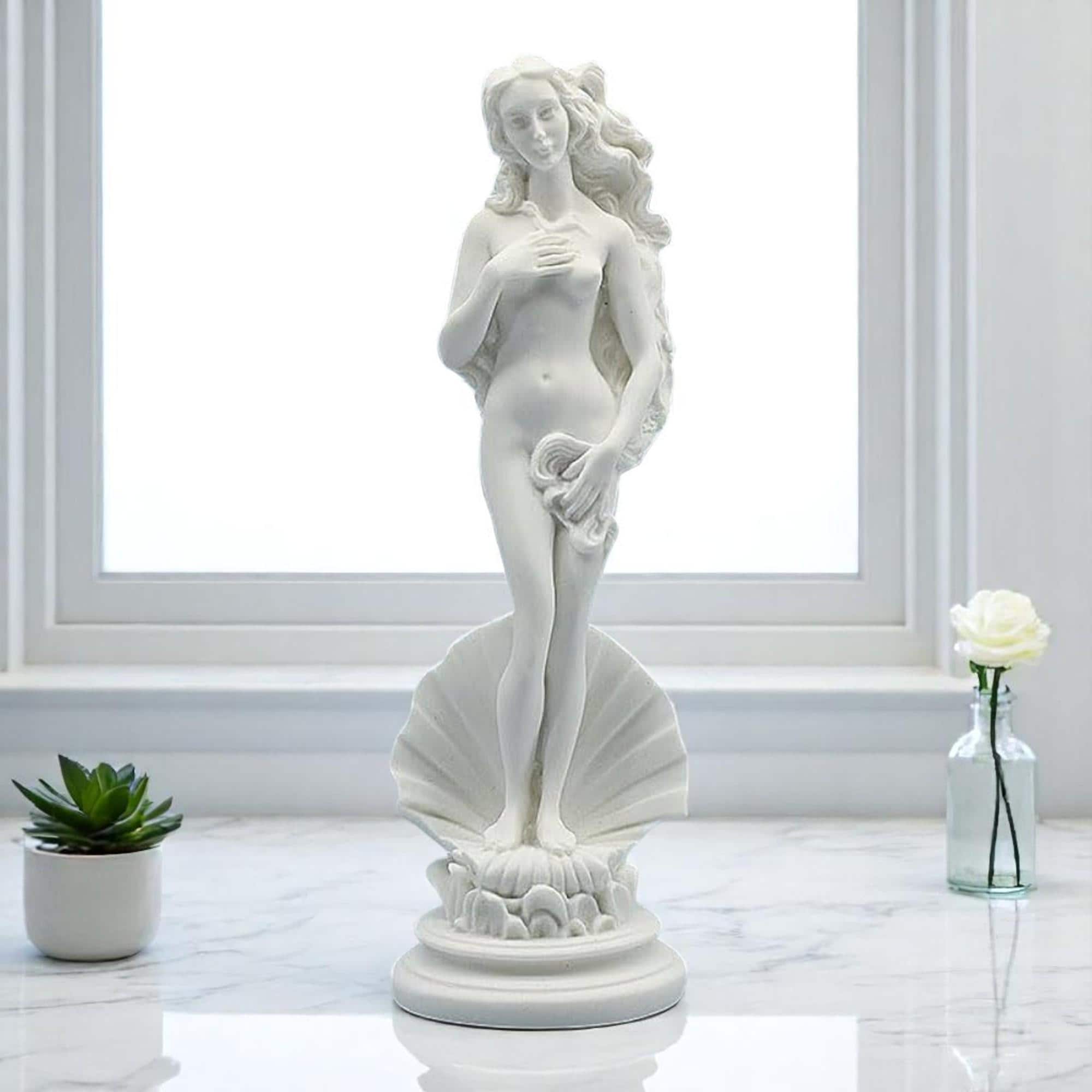 Rising Venus Statue | Greek Goddess Aphrodite Decor | Venus Figurine | Goddess Sculpture | Greek Mythology Art | Venus Home Decor | Gift