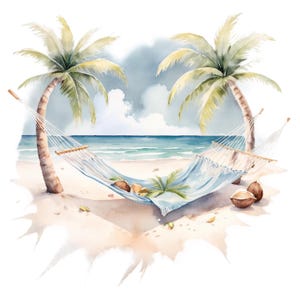 12 Clipart PNG di isole tropicali • Grafica per album di viaggio e vacanze per POD, sublimazione, creazione di biglietti • Pacchetto JPEG dell'isola • PalmDigitals