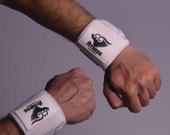 Weight Lifting Wrist Wraps: Adjustable Support for Strength Training, CrossFit, Powerlifting