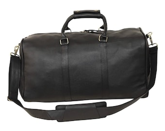 Leather Weekender Bag for Men Full Grain Leather Duffle Bag Handmade Overnight Bag leather gym bag travel gift for men anniversary husband