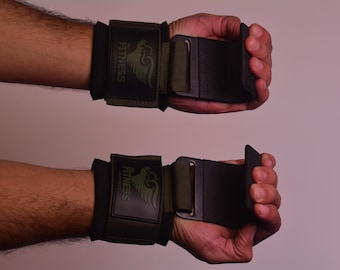 Weight Lifting Hooks with Padded Wrist Straps – Non-Slip Grip for Strength Training