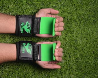 Weight Lifting Hooks with Neoprene Padded Wrist Straps Best Gift For Him