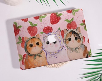 Funny Cats,MacBook Hard Matte Protective Case MacBook Air 11/13/15,Pro 16/15/14/13 Inch Ret 13 15,Apple Laptop Sleeves Cover,Personalized