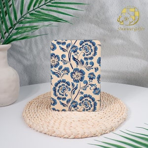 Blue Flowers,Kindle Paperwhite Case,Personalized Kindle,Paperwhite5/6/7 Kindle Paperwhite 6.8&#39;&#39; Case Kindle10/11/12th Gen,Kindle2024 Case