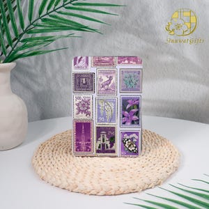 Purple Stamp,Kindle Paperwhite Case,Personalized Kindle,Paperwhite5/6/7 Kindle Paperwhite 6.8&#39;&#39; Case Kindle10/11/12th Gen,Kindle2024 Case
