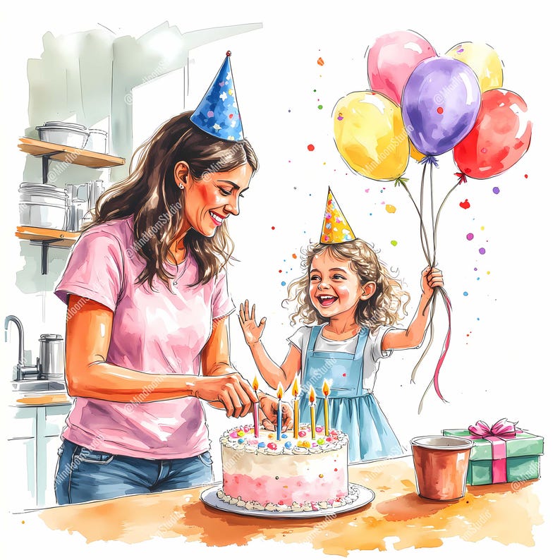 Single Mom Clipart, Solo Parent Mother's Day Graphics, Strong Mom ...