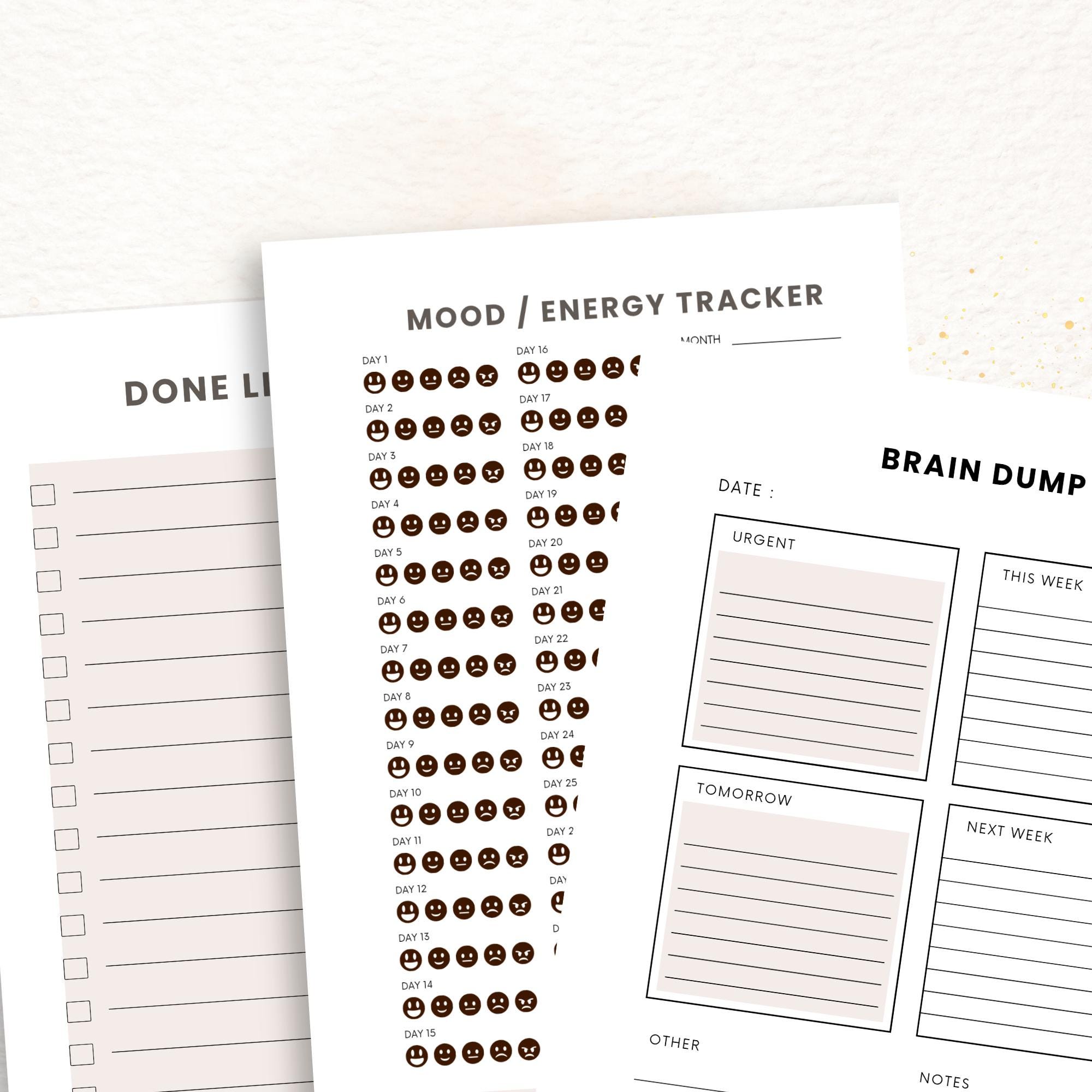 Busy Mom Reset Planner Printable, 30-minute Daily Reset Kit ...