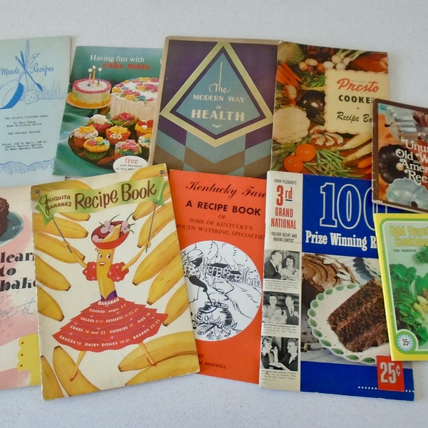 1930s Cookbook - Etsy