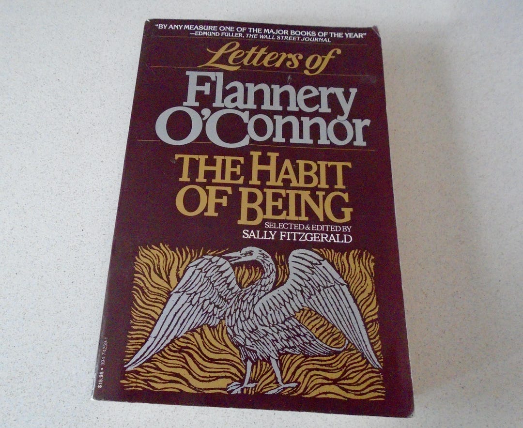 Letters of Flannery O'connor the Habit of Being 1980 - Etsy