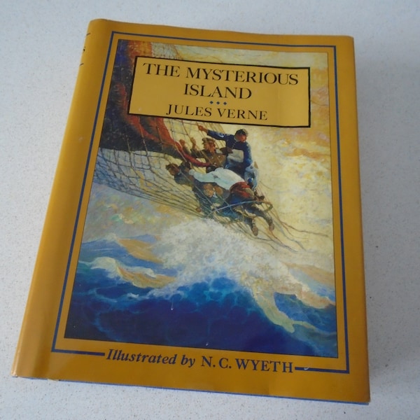 The Mysterious Island Illustrated by N.C. Wyeth Jules Verne Atheneum