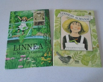 Linnea in Monet's Garden & Linnea's Almanac by Christina Bjork and Lena Anderson