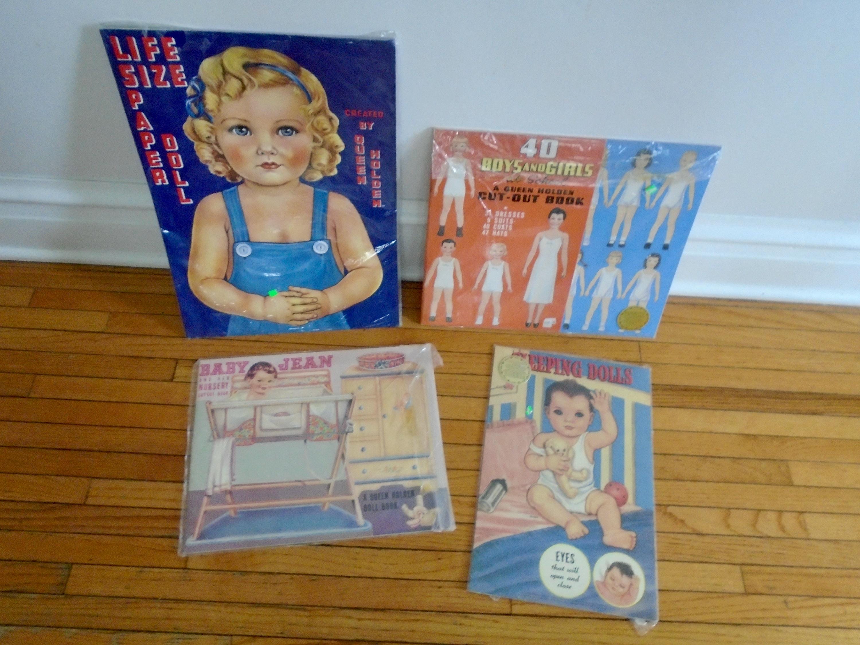 Queen Holden Paper Doll - Etsy