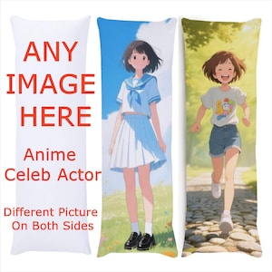 Custom Body Pillowcase, Custom Dakimakura, Anime Body Pillow Cover, Celeb Actor Body Pillow, Custom Photo Gifts, Gifts For Family
