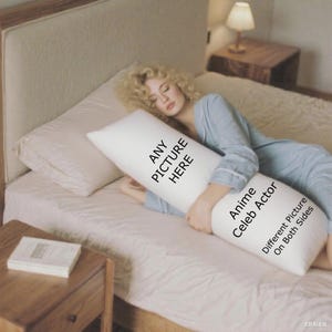 Custom Dakimakura, Anime Body Pillow Cover,Custom Body Pillowcase, Celeb Actor Body Pillow, Custom Photo Gifts, Gifts For Family