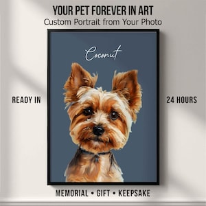 Dog Memorial Rainbow Bridge Print, Personalized Multiple Pet Custom Portrait, Remembrance, Pet Loss Sympathy Gift, They still talk about you