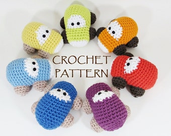 Amigurumi car crochet pattern - stuffed toy tutorial in English and Dutch