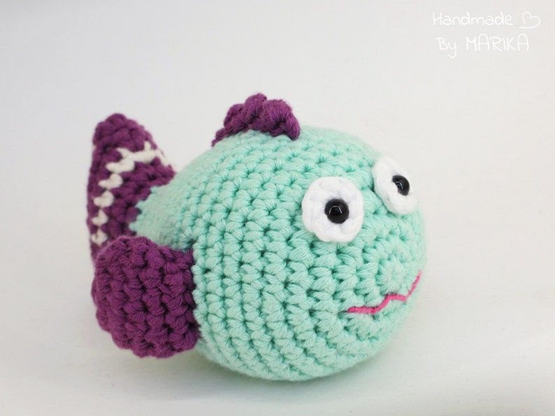 Amigurumi Tropical Fish Stuffed Toy Crochet Pattern Pdf | Etsy