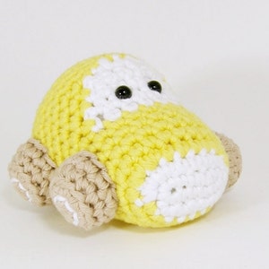 Crochet patterns amigurumi vehicles stuffed toys car, airplane, tractor and helicopter pdf tutorials in US English image 2