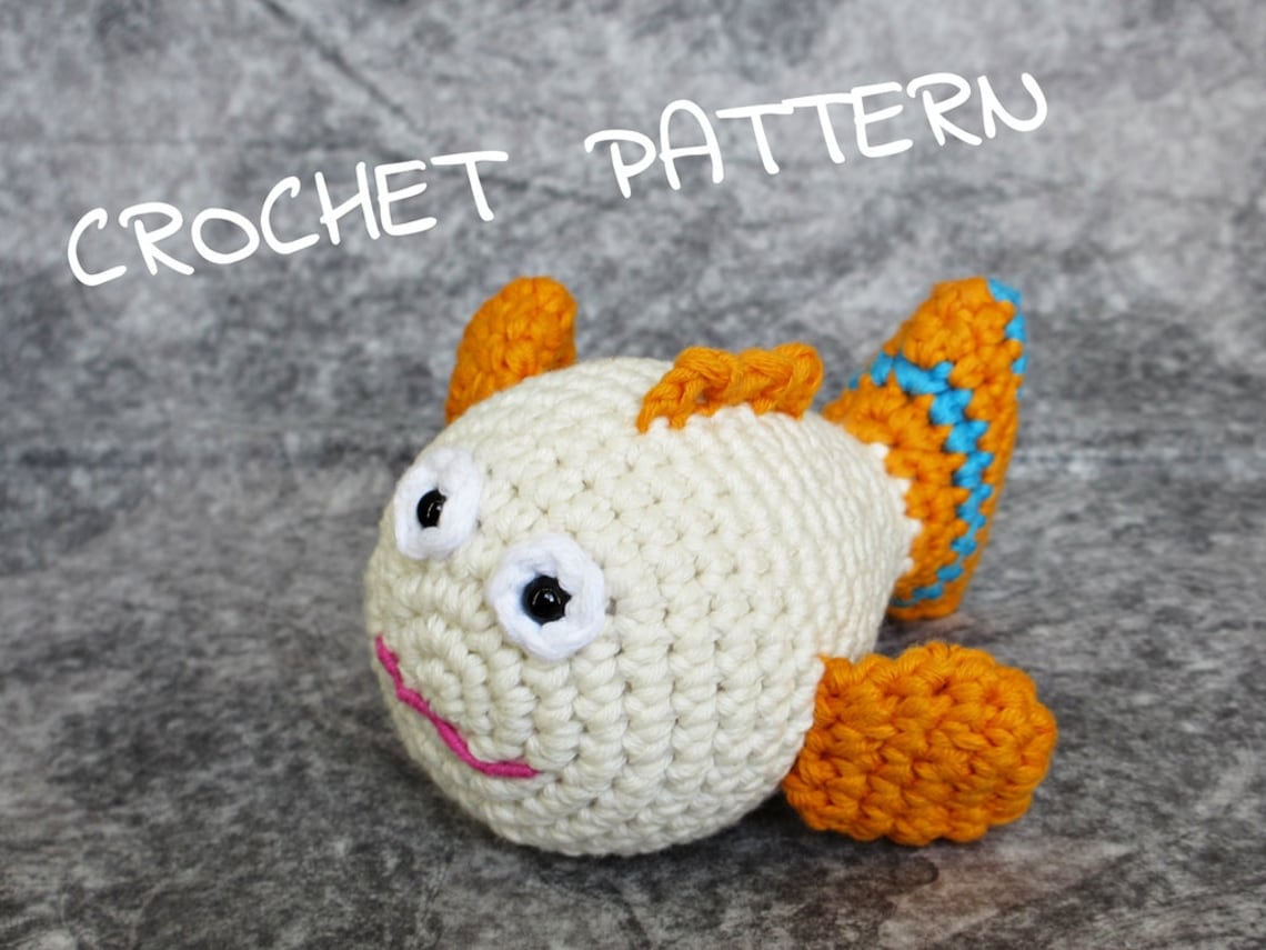 Amigurumi Tropical Fish Stuffed Toy Crochet Pattern Pdf | Etsy