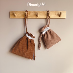 Kordelzug Tasche PDF Schnittmuster: für Anfänger, Sofort-Download