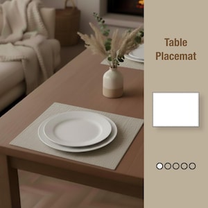 Naaipatroon tafelmat: keukendecor, woondecoratie, geïllustreerde instructie, direct downloaden