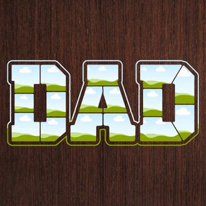 Plantilla de marco de Canva para papá, marco de fotos de Canva con letras editables para papá con arrastrar y soltar, collage de fotos de Canva para papá, marco de Canva para papá