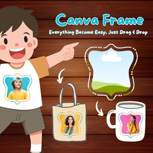 Shapes Canva Frame Template