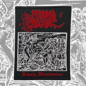 MORBID ANGEL/Unholy Blasphemies/Woven Patches/Death Metal/Sew-on/Applique/