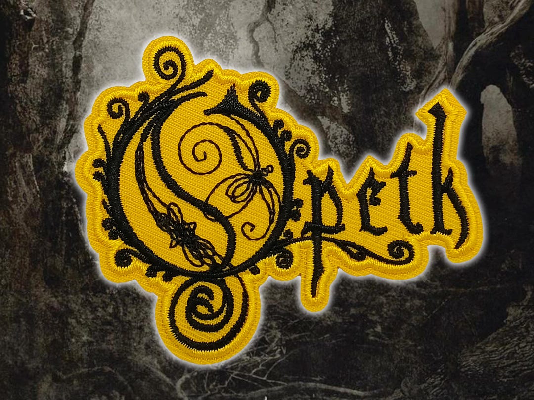 Opeth Opeth/logo/embroidered Patches/heavymetal/progressivemetal/battlevest ...